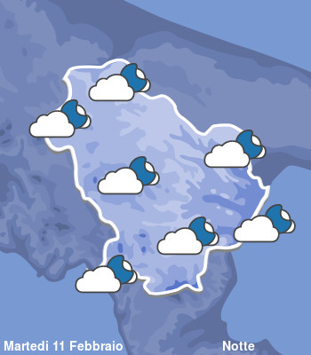 Previsioni Meteo Basilicata Notte