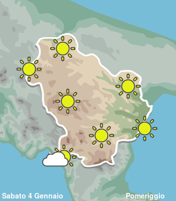 Previsioni Meteo Basilicata Pomeriggio