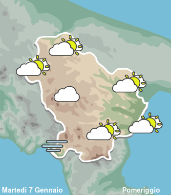 Previsioni Meteo Basilicata Pomeriggio