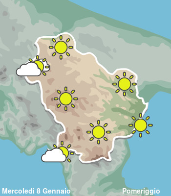 Previsioni Meteo Basilicata Pomeriggio