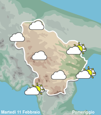 Previsioni Meteo Basilicata Pomeriggio