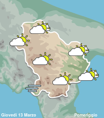 Previsioni Meteo Basilicata Pomeriggio