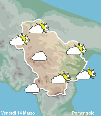 Previsioni Meteo Basilicata Pomeriggio