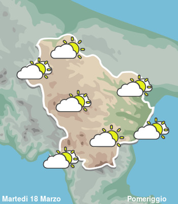 Previsioni Meteo Basilicata Pomeriggio