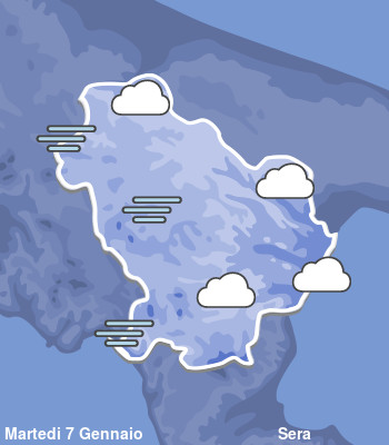 Previsioni Meteo Basilicata Sera