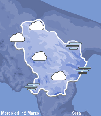 Previsioni Meteo Basilicata Sera