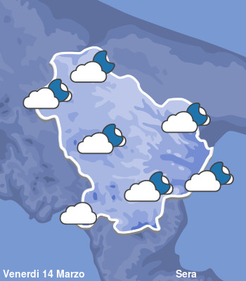 Previsioni Meteo Basilicata Sera