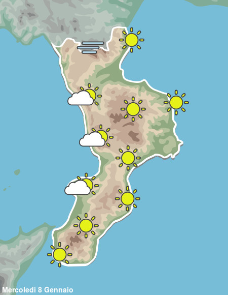 Previsioni Meteo Calabria