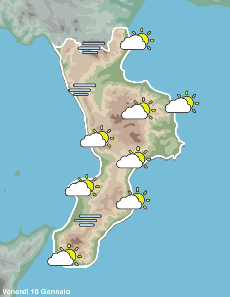 Previsioni Meteo Calabria