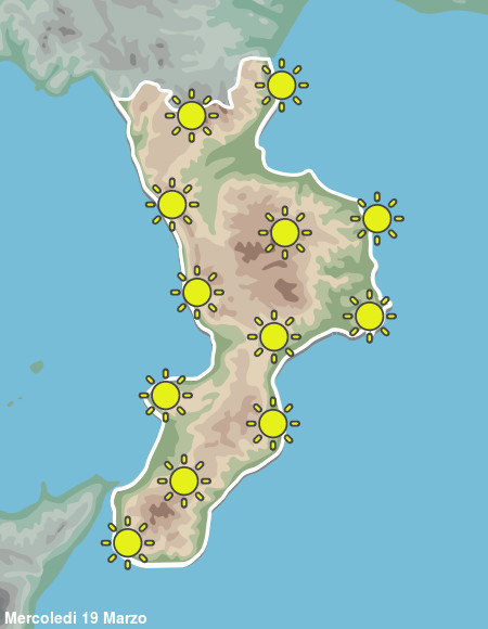 Previsioni Meteo Calabria