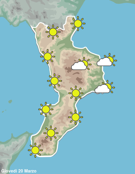 Previsioni Meteo Calabria