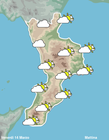 Previsioni Meteo Calabria Mattina