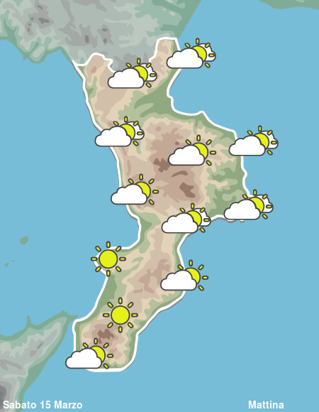 Previsioni Meteo Calabria Mattina