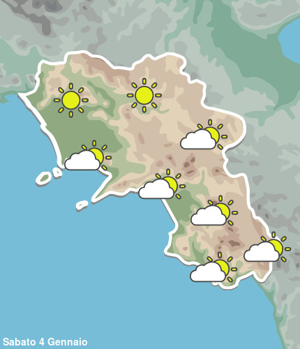 Previsioni Meteo Campania