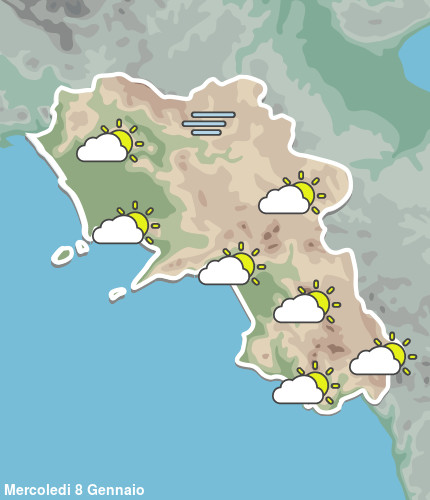 Previsioni Meteo Campania