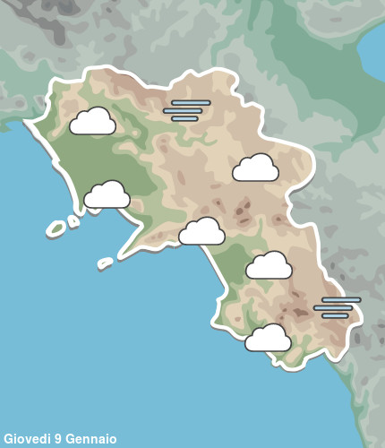 Previsioni Meteo Campania