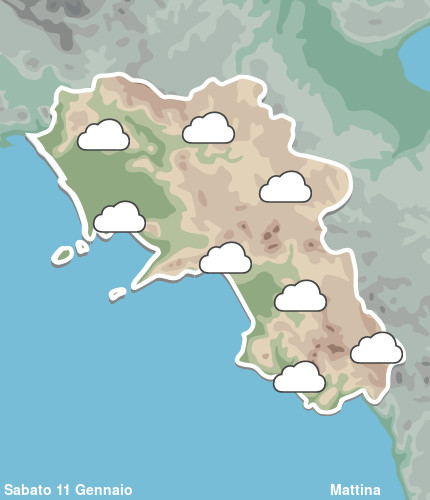 Previsioni Meteo Campania Mattina