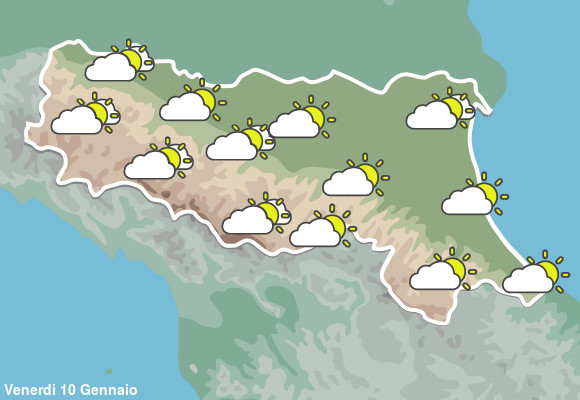 Previsioni Meteo Emilia Romagna