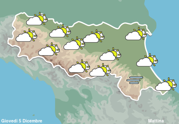 Previsioni Meteo Emilia Romagna Mattina