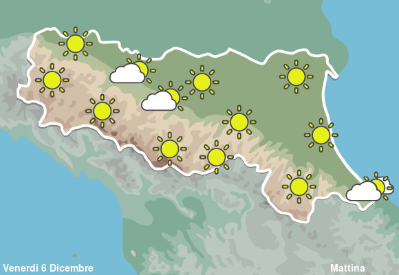 Previsioni Meteo Emilia Romagna Mattina