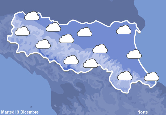 Previsioni Meteo Emilia Romagna Notte