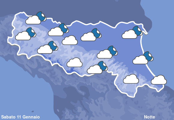 Previsioni Meteo Emilia Romagna Notte