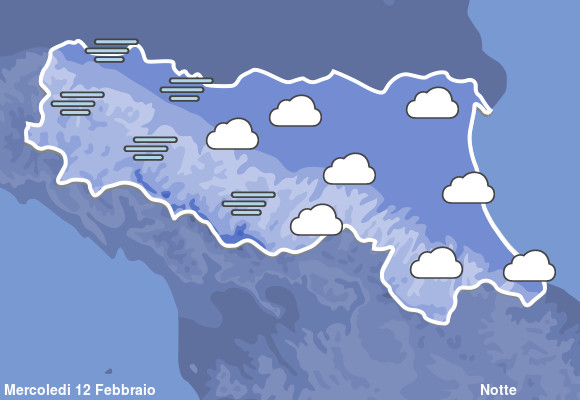 Previsioni Meteo Emilia Romagna Notte