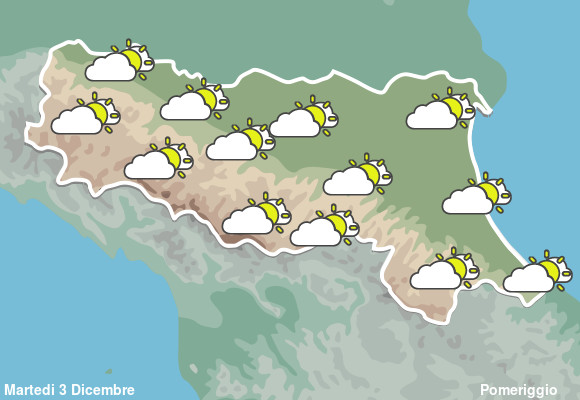 Previsioni Meteo Emilia Romagna Pomeriggio