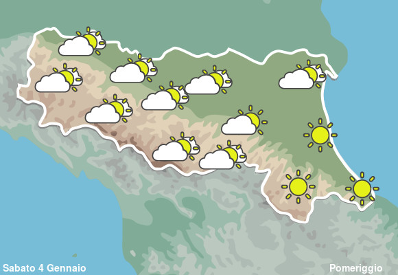 Previsioni Meteo Emilia Romagna Pomeriggio