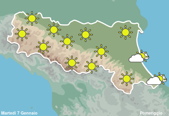 Previsioni Meteo Emilia Romagna Pomeriggio