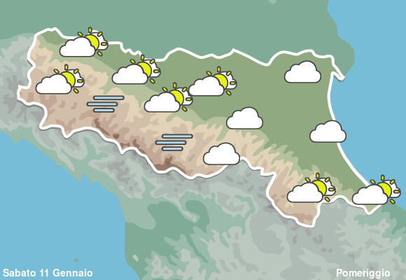 Previsioni Meteo Emilia Romagna Pomeriggio