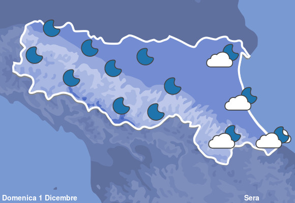 Previsioni Meteo Emilia Romagna Sera