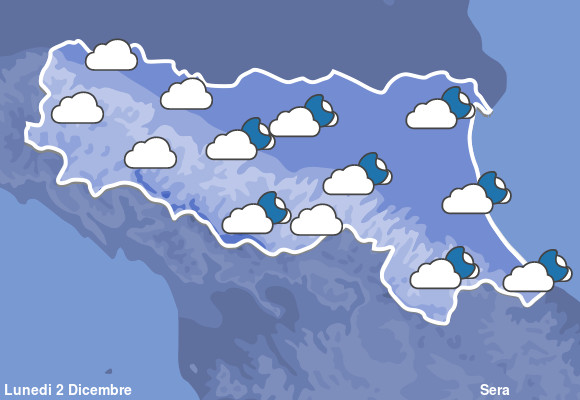 Previsioni Meteo Emilia Romagna Sera