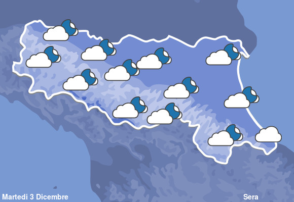 Previsioni Meteo Emilia Romagna Sera