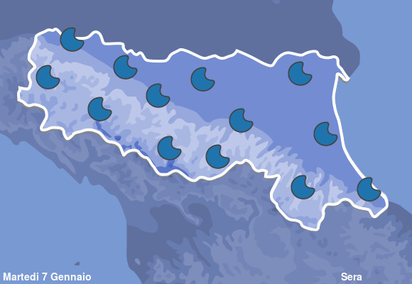 Previsioni Meteo Emilia Romagna Sera