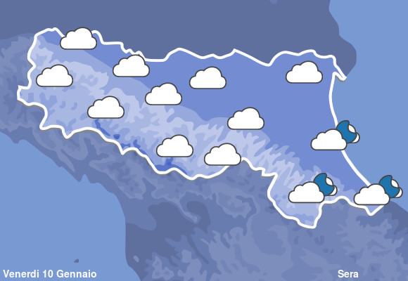 Previsioni Meteo Emilia Romagna Sera