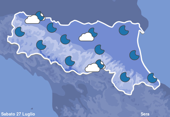 Previsioni Meteo Emilia Romagna Sera