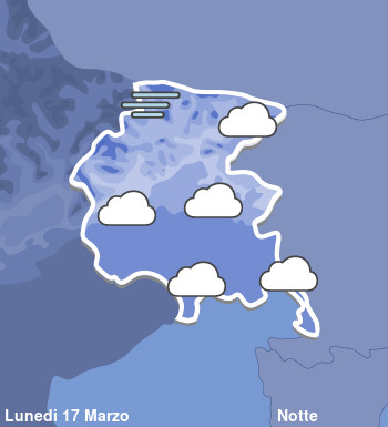 Previsioni Meteo Friuli Venezia Giulia Notte