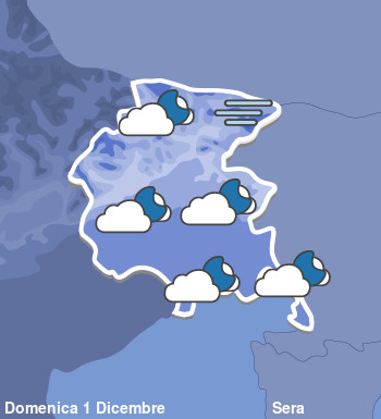 Previsioni Meteo Friuli Venezia Giulia Sera