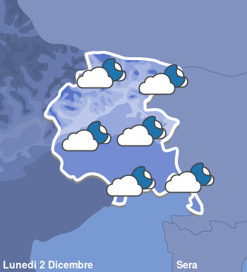 Previsioni Meteo Friuli Venezia Giulia Sera