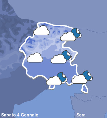 Previsioni Meteo Friuli Venezia Giulia Sera