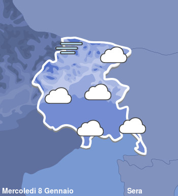 Previsioni Meteo Friuli Venezia Giulia Sera