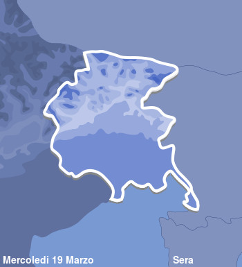 Previsioni Meteo Friuli Venezia Giulia Sera