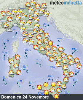 meteo italia a 4 Giorni