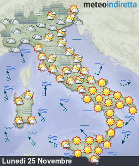 meteo italia a 5 Giorni