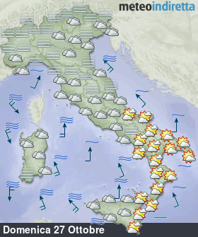 meteo italia a 6 Giorni