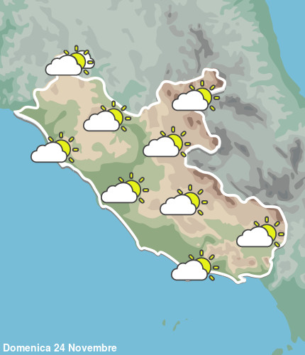 Previsioni Meteo Lazio