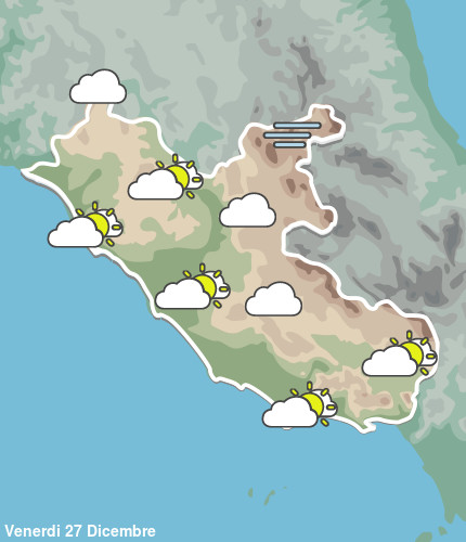 Previsioni Meteo Lazio