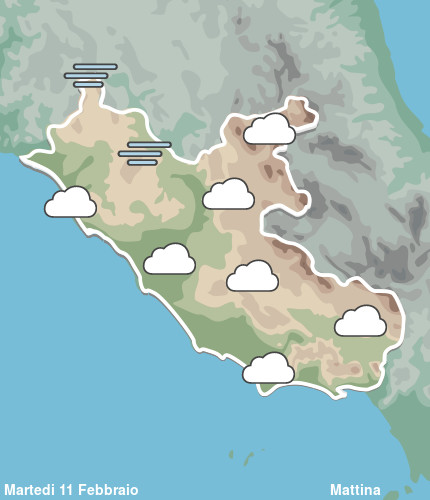 Previsioni Meteo Lazio Mattina