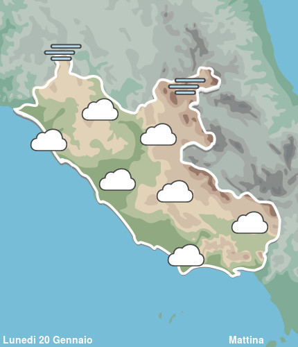 Previsioni Meteo Lazio Mattina